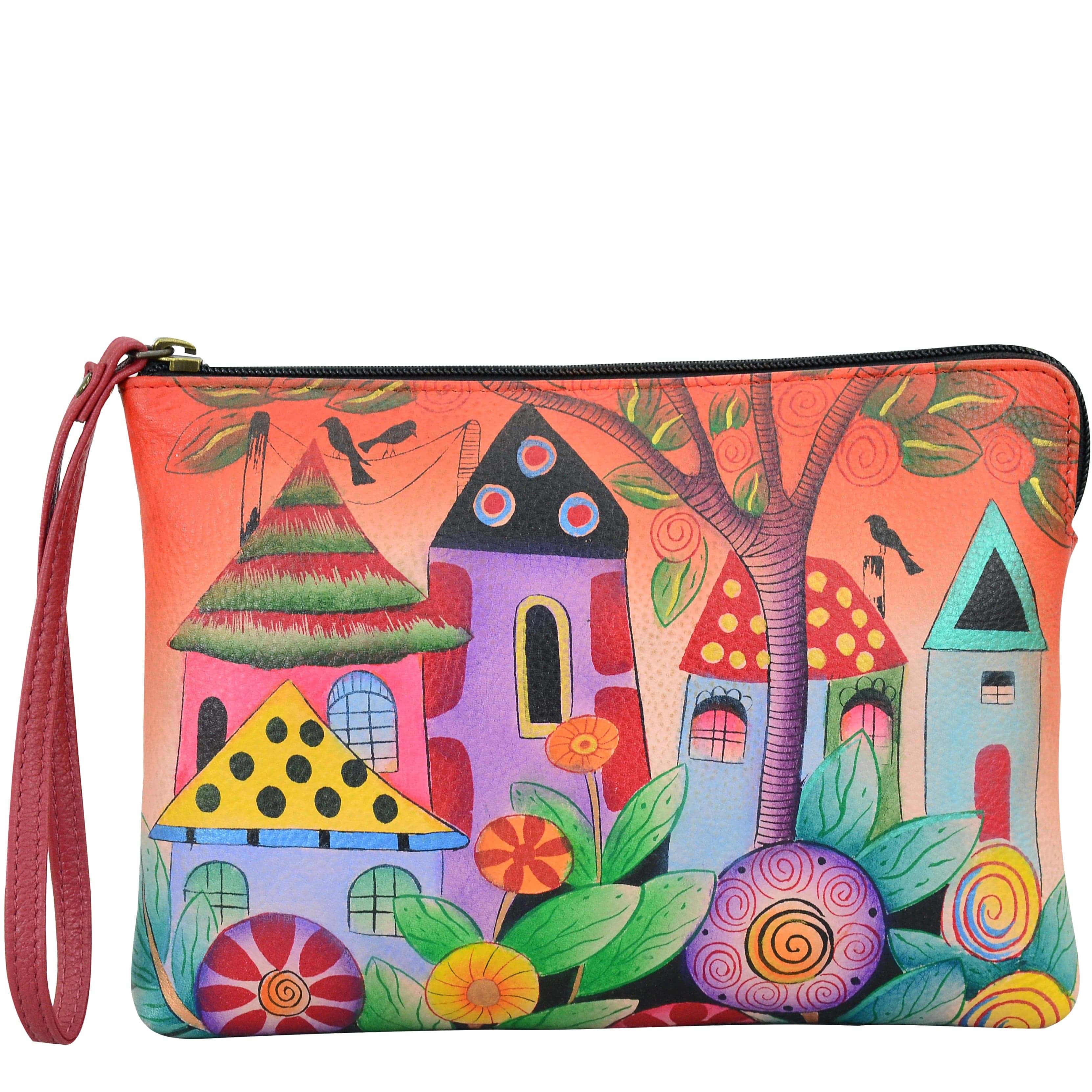 Village Of Dreams Wristlet Clutch - 8349