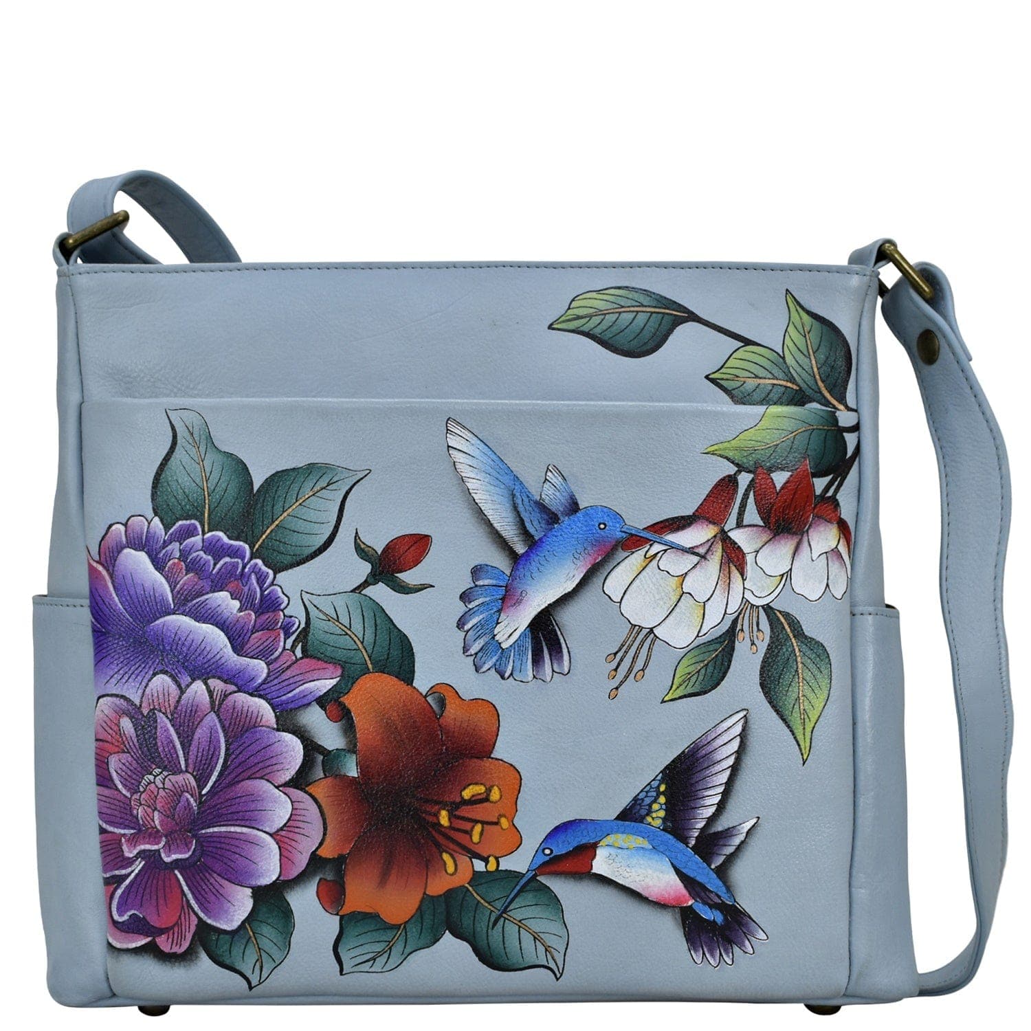 Garden Jewels Crossbody with Side Pockets - 8356