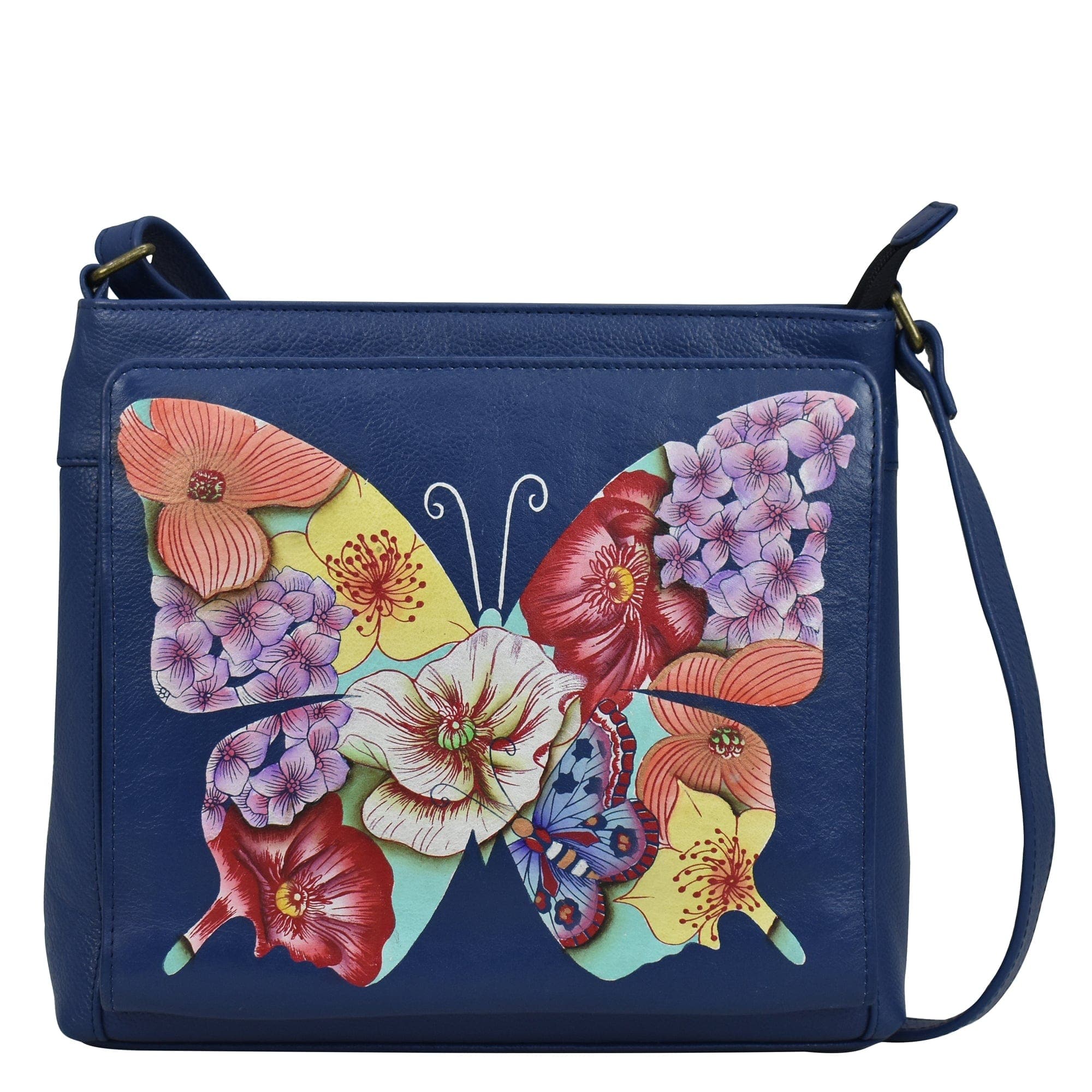 Butterfly Mosaic Organizer Crossbody - 8371