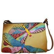 Dancing Dragonflies Wide Crossbody - 8373