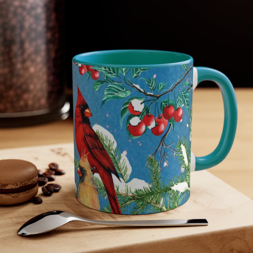 Snowy Cardinal Coffee Mug (11 oz.)