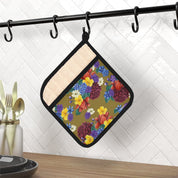 Dreamy Floral Pot Holder with Pocket