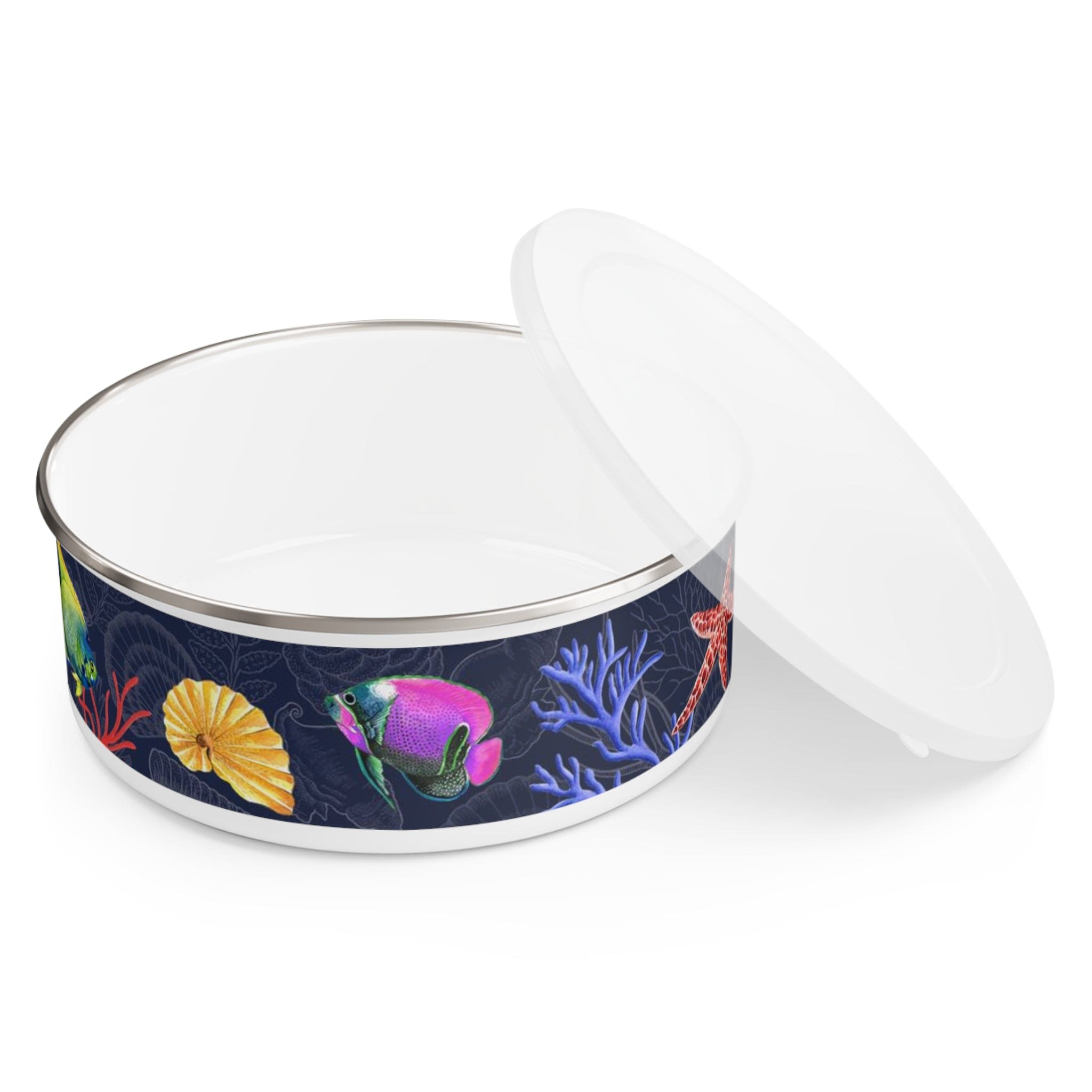 Mystical Reef Enamel Bowl