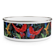 Rainforest Beauties Enamel Bowl
