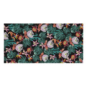 Island Escape Black Beach Towel
