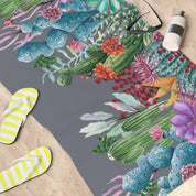 Desert Garden Beach Towel