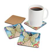 Enchanted Garden Corkwood Coaster Set