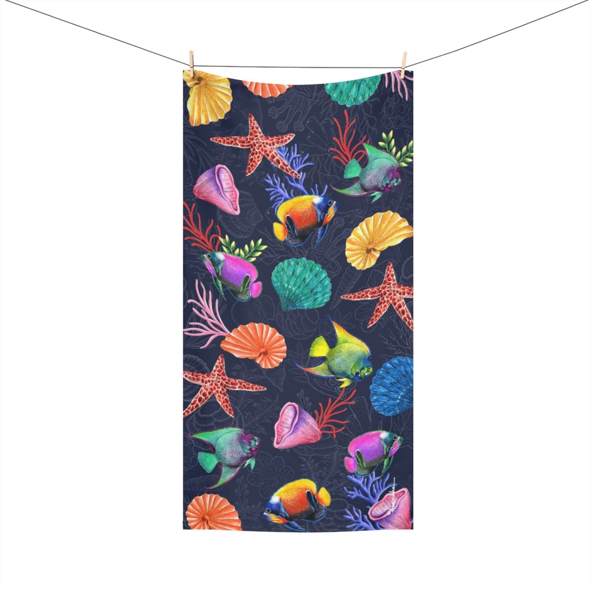 Mystical Reef Beach Towel