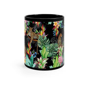Anuschka Coffee Mug, Snowy Cardinals printing in Red, Blue & Green color. Featuring can be safely placed in a microwave for food or liquid heating and suitable for dishwasher use.