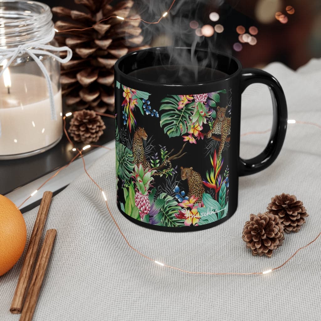 Jungle Queen Coffee Mug Black (11 oz.)