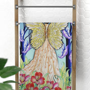 Enchanted Garden Beach Towel
