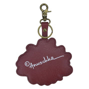 Painted Leather Bag Charm - K0033 - Keycharms