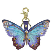 Painted Leather Bag Charm - K0007 - Keycharms