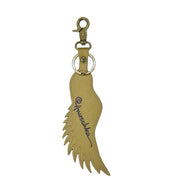 Painted Leather Bag Charm K0029 - Keycharms
