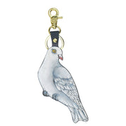 Painted Leather Bag Charm - K0041 - Keycharms