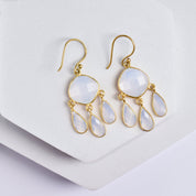 Triple Dew Drop Earrings - VER0006