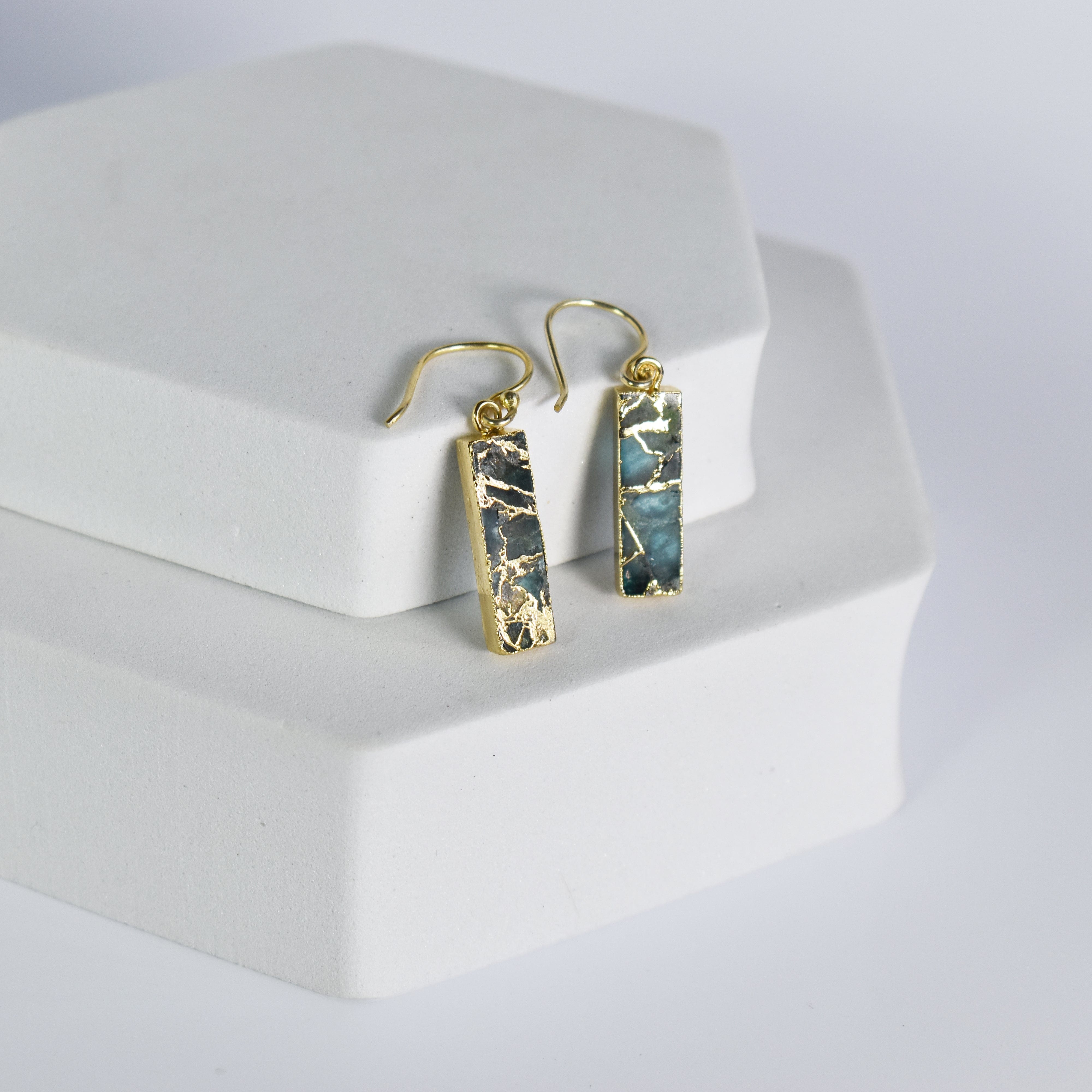 Mojave Brick Earrings - VER0008