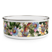 Floral Passion Enamel Bowl