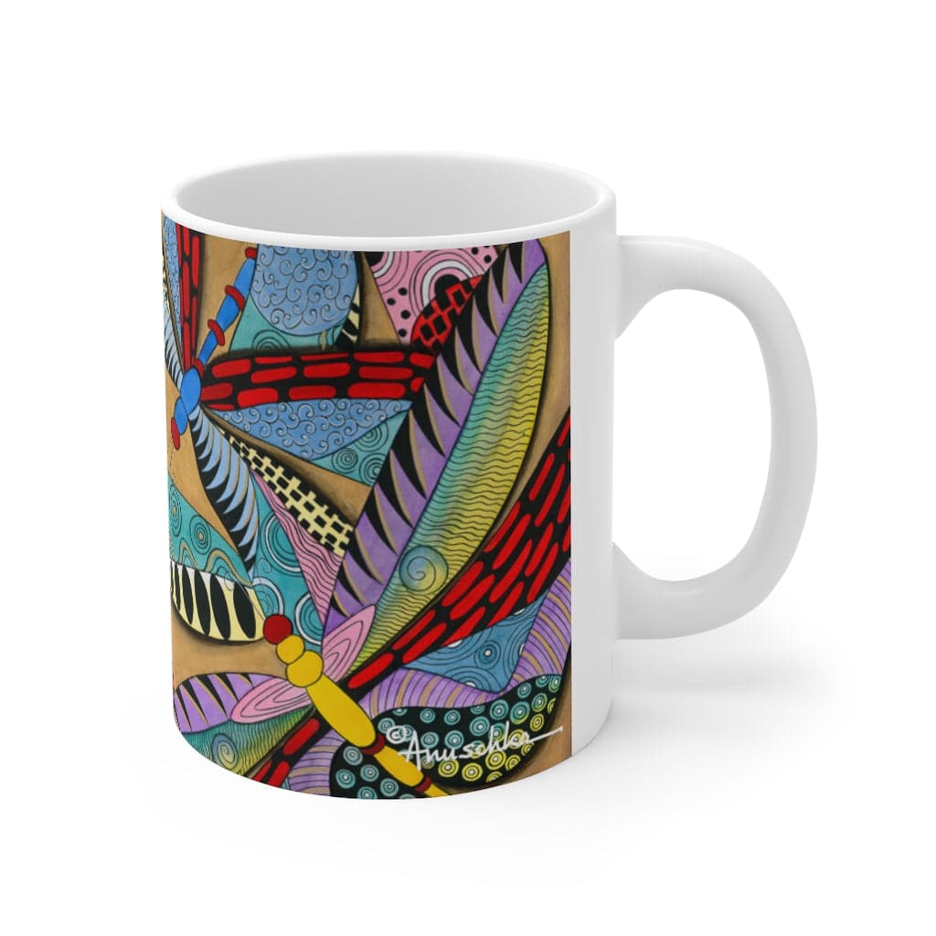 Dancing Dragonflies Coffee Mug (11 oz.)