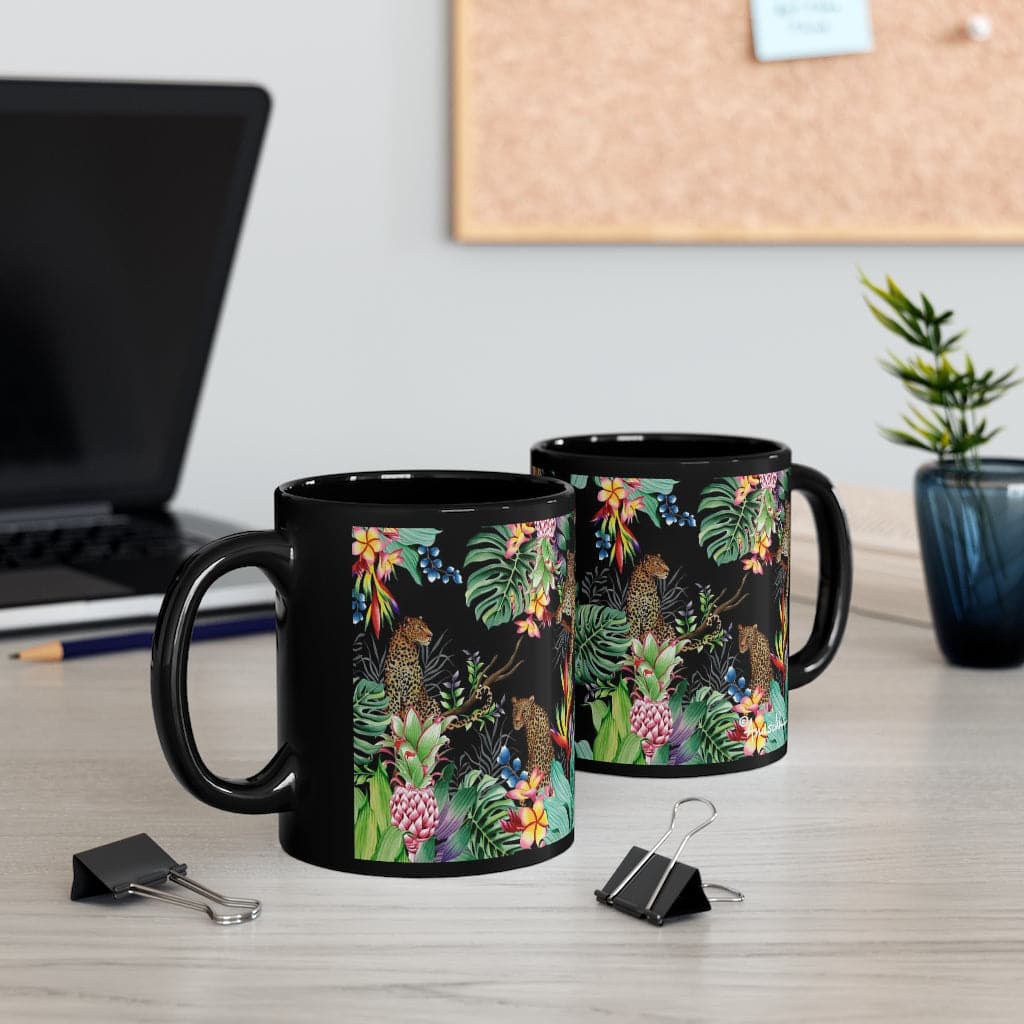 Jungle Queen Coffee Mug Black (11 oz.)