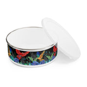 Rainforest Beauties Enamel Bowl