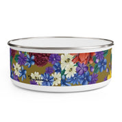 Dreamy Floral Enamel Bowl