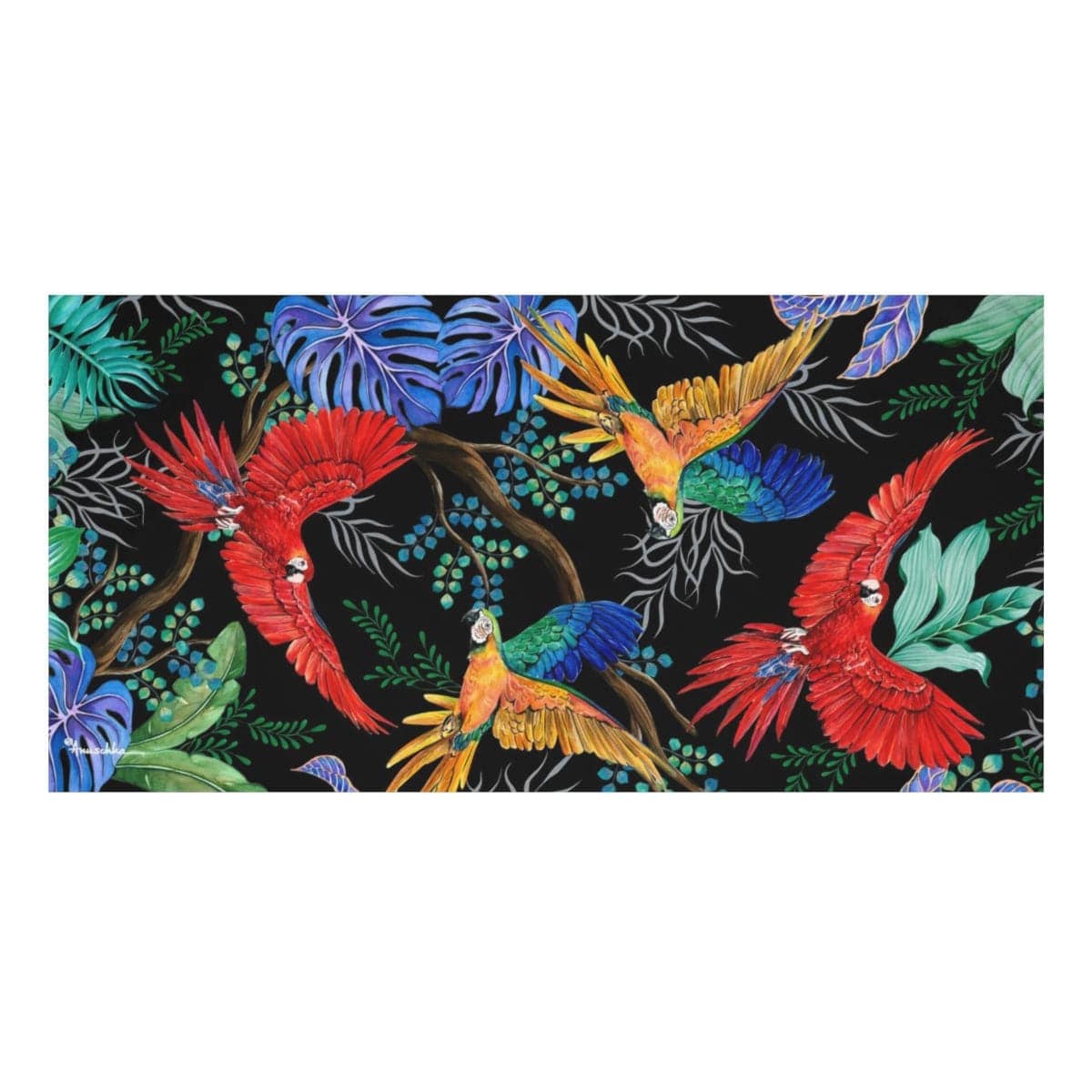 Rainforest Beauties Beach Towel