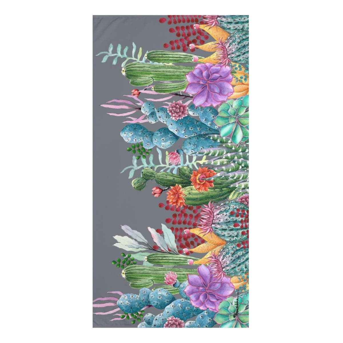 Desert Garden - Beach Towel - 