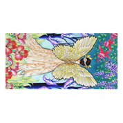 Enchanted Garden Beach Towel