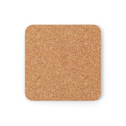 Peacock Love Cork Back Coaster