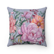 Bel Fiori Polyester Square Pillow