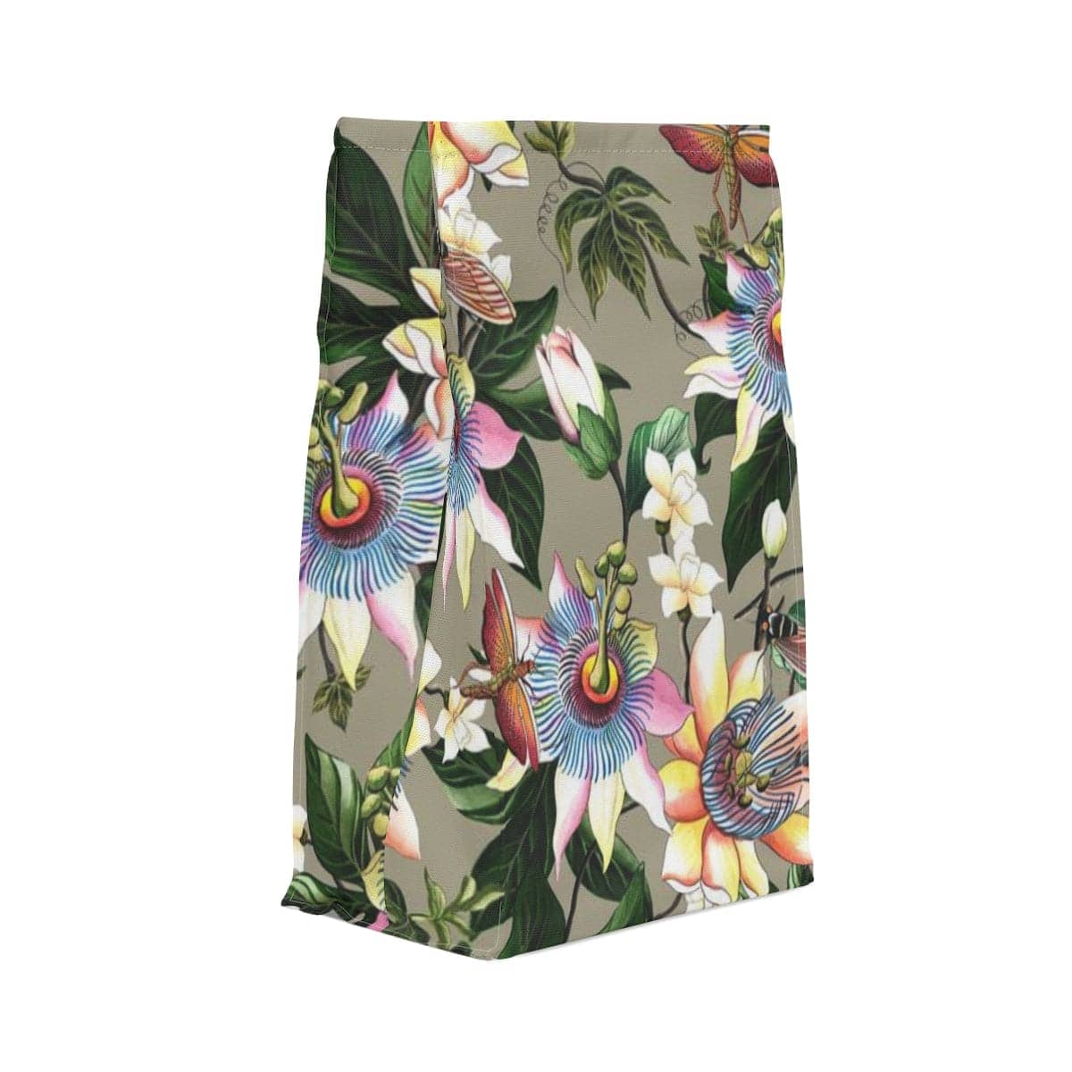 Floral Passion Polyester Lunch Bag