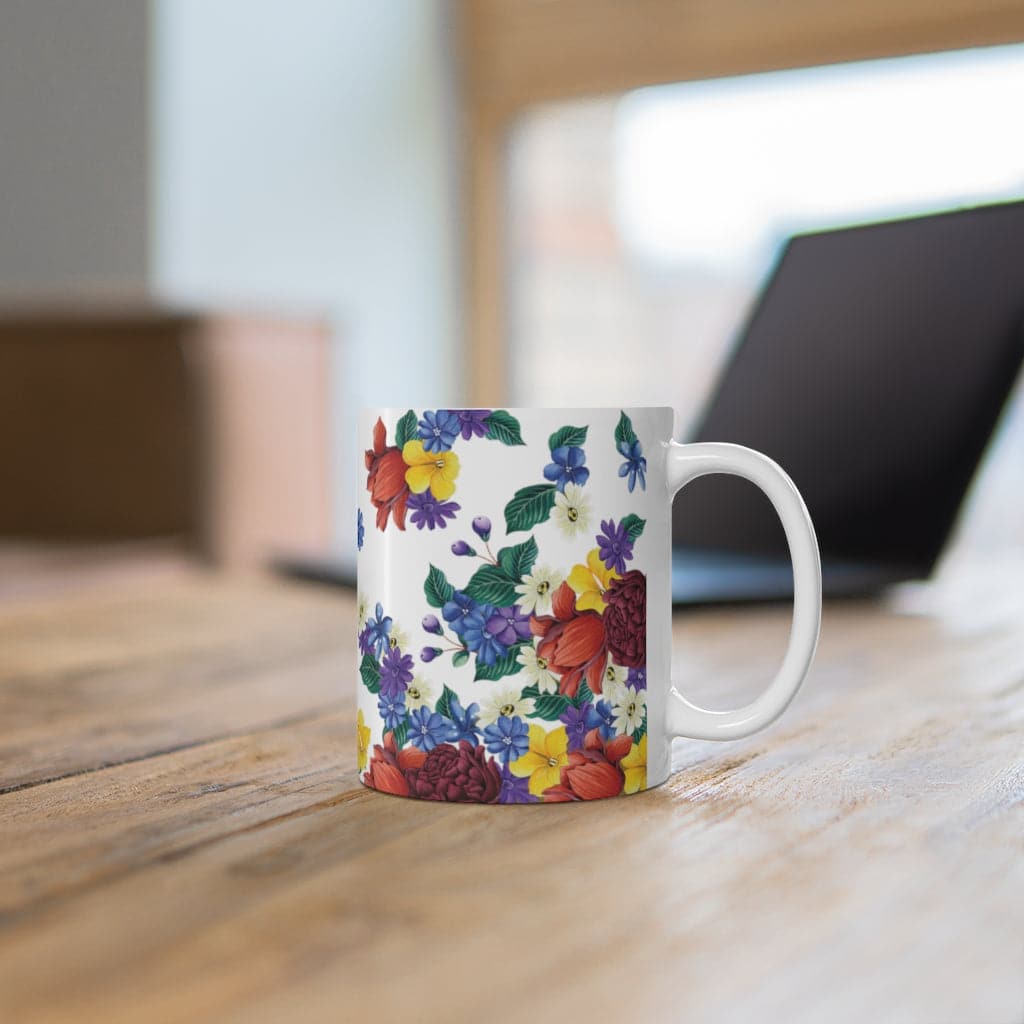 Dreamy Floral Coffee Mug (11 oz.)