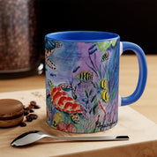 Ocean Treasures Coffee Mug Blue (11 oz.)