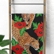Enigmatic Leopard Beach Towel